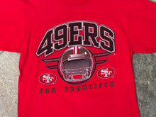 Load image into Gallery viewer, Vintage San Francisco 49ers Logo 7 Football TShirt, Size Large