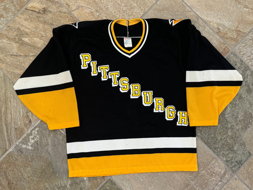 Vintage Pittsburgh Penguins CCM Hockey Jersey, Size Medium