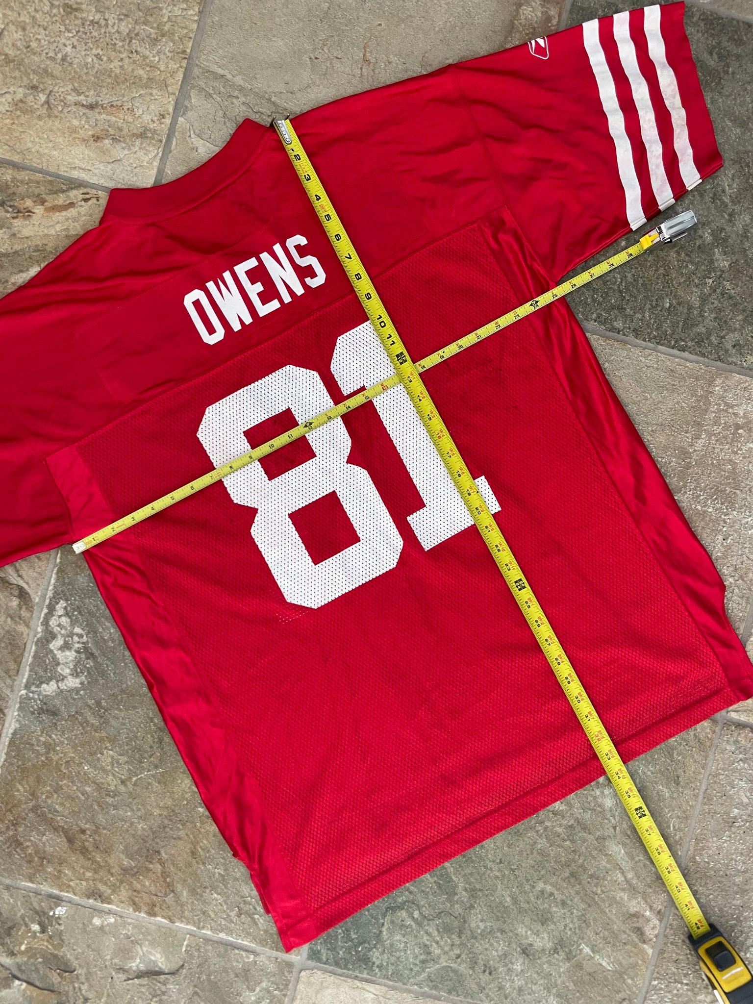 90s Terrell Owens San Francisco 49ers Reebok Jersey - 5 Star Vintage