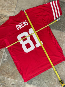 Vintage San Francisco 49ers Terrell Owens Reebok Football Jersey, Size XL