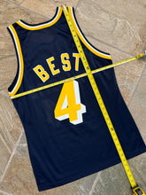 Load image into Gallery viewer, Vintage Indiana Pacers Travis Best Champion Basketball Jersey, Size 40, Medium