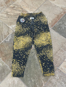 Vintage Pittsburgh Steelers Zubaz ZBZ Football Pants, Size Medium
