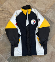 Load image into Gallery viewer, Vintage Pittsburgh Steelers Pro Player Parka Football Jacket, Size XL