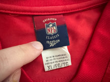 Load image into Gallery viewer, Vintage San Francisco 49ers Joe Montana Reebok Throwbacks Football Jersey, Size XL