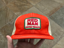 Load image into Gallery viewer, Vintage Red Man Chewing Tobacco Snapback Hat ***