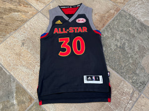 Golden State Warriors Steph Curry Adidas NBA All Star Basketball Jersey, Size Youth Small, 6-8