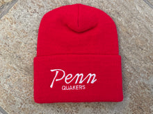 Load image into Gallery viewer, Vintage Pennsylvania Penn Quakers Sports Specialties Script Beanie College Hat