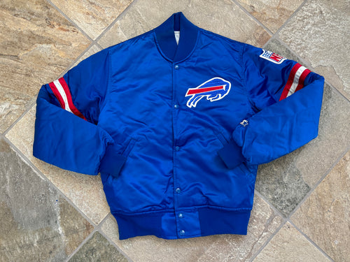 Vintage Buffalo Bills Starter Satin Football Jacket, Size Small