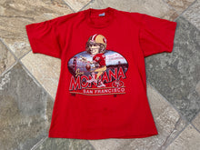 Load image into Gallery viewer, Vintage San Francisco 49ers Joe Montana Salem Football TShirt, Size Large