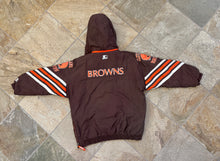 Load image into Gallery viewer, Vintage Cleveland Browns Starter Parka Football Jacket, Size Large