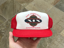 Load image into Gallery viewer, Vintage San Francisco 49ers Super Bowl XIX Champions Snapback Football Hat