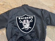 Load image into Gallery viewer, Vintage Los Angeles Raiders Starter Satin Football Jacket, Size XL