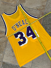 Load image into Gallery viewer, Vintage Los Angeles Lakers Shaquille O’Neal Champion Basketball Jersey, Size 44, Large