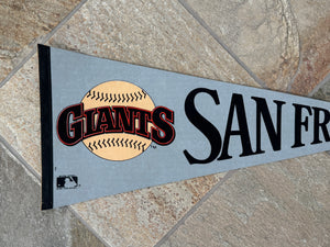 Vintage San Francisco Giants Baseball Pennant