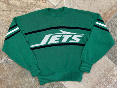 Vintage New York Jets Cliff Engle Sweater Football Sweatshirt, Size Medium