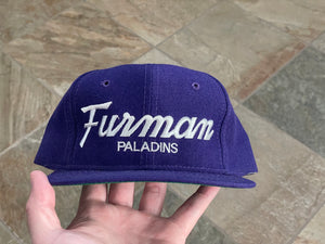 Vintage Furman Paladins Sports Specialties Script Snapback College Hat