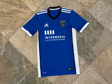 Load image into Gallery viewer, San Jose Earthquakes Adidas MLS Soccer Jersey, Size Small