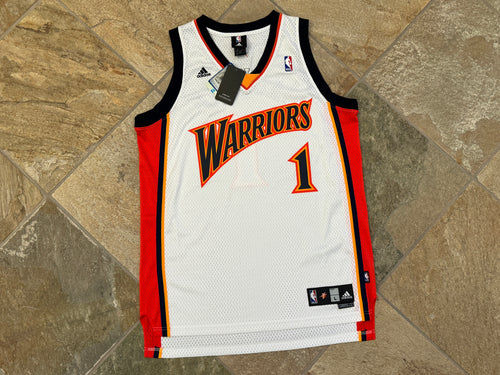 Vintage Golden State Warriors Stephen Jackson Adidas Basketball Jersey, Size Large