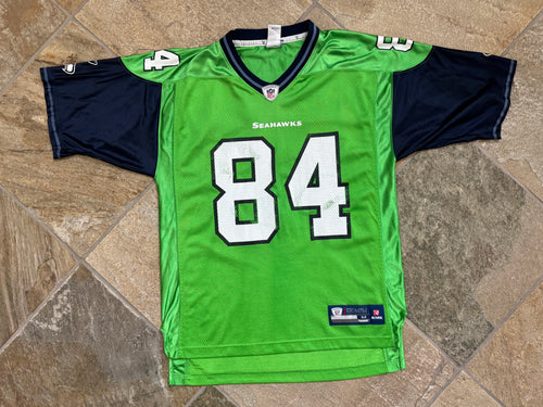 Vintage Seattle Seahawks TJ Houshmandzadeh Reebok Football Jersey, Size Medium