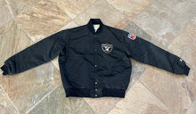 Load image into Gallery viewer, Vintage Los Angeles Raiders Starter Satin Football Jacket, Size Large