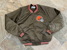 Load image into Gallery viewer, Vintage Cleveland Browns Chalkline Satin Football Jacket, Size XXL