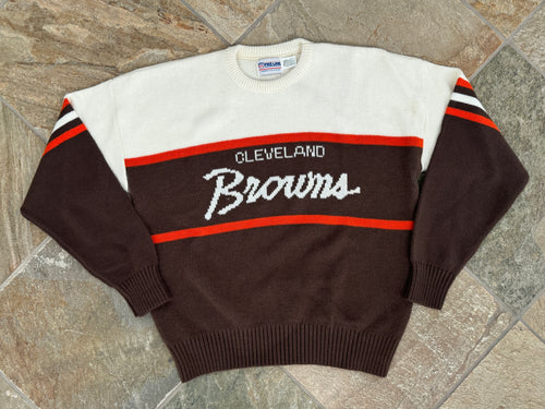 Vintage Cleveland Browns Cliff Engle Sweater Football Sweatshirt, Size XL