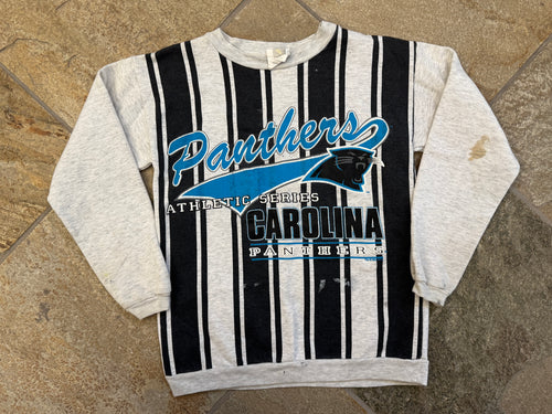Vintage Carolina Panthers Cliff Engle Football Sweatshirt, Size Youth Small, 8-10