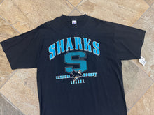 Load image into Gallery viewer, Vintage San Jose Sharks Logo 7 Hockey TShirt, Size XXL
