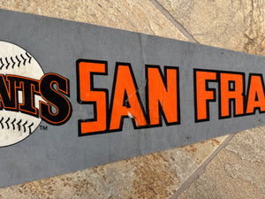Vintage San Francisco Giants MLB Baseball Pennant