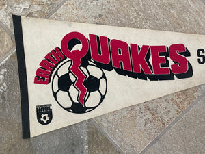 Vintage San Jose Earthquakes NASL Soccer Pennant