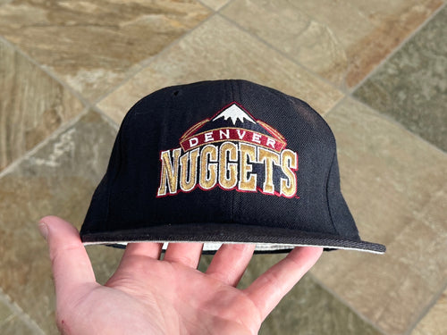 Vintage Denver Nuggets New Era Pro Fitted Basketball Hat, Size 7