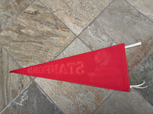 Load image into Gallery viewer, Vintage Stanford Indians Cardinal College Football Pennant