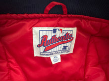 Load image into Gallery viewer, Vintage Cleveland Indians Starter Satin Baseball Jacket, Size XL