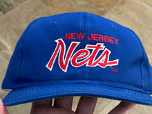 Load image into Gallery viewer, Vintage New Jersey Nets Sports Specialties Script Snapback Basketball Hat