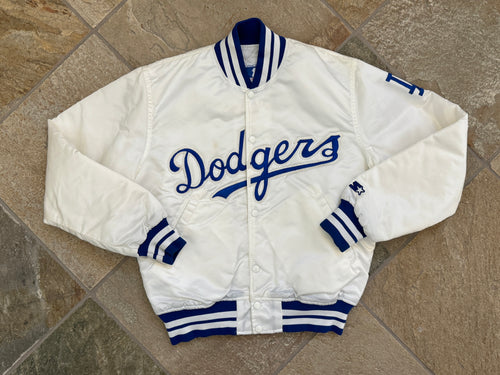 Vintage Los Angeles Dodgers Starter Satin Baseball Jacket, Size Medium