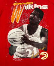 Load image into Gallery viewer, Vintage Atlanta Hawks Dominique Wilkins Starter Basketball TShirt, Size XL