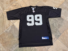 Load image into Gallery viewer, Vintage Oakland Raiders Warren Sapp Reebok Football Jersey, Size Large