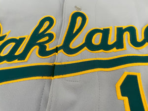 Vintage Oakland Athletics Pettis Game Worn Russell Baseball Jersey, Size 42, Medium