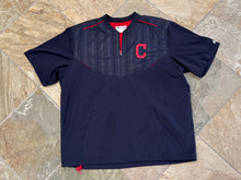 Load image into Gallery viewer, Cleveland Indians Guardians Majestic Warmup Baseball Jacket, Size XXL