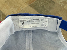 Load image into Gallery viewer, Vintage Winnipeg Jets Ted Fletcher Corduroy Snapback Hockey Hat