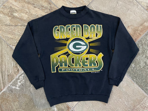 Vintage Green Bay Packers Football Sweatshirt, Size Medium