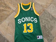 Load image into Gallery viewer, Vintage Seattle SuperSonics Kendall Gill Champion Basketball Jersey, Size 40, Medium