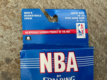 Load image into Gallery viewer, Vintage Los Angeles Lakers Spalding NBA Basketball Socks, Size Large