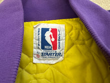 Load image into Gallery viewer, Vintage Los Angeles Lakers Starter Satin Basketball Jacket, Size XL