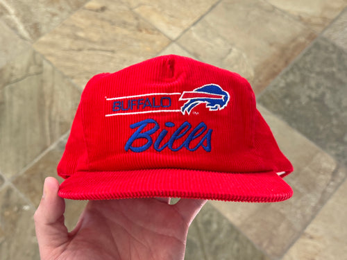 Vintage Buffalo Bills Annco Bar Corduroy Snapback Football Hat