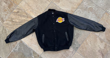 Load image into Gallery viewer, Vintage Los Angeles Lakers Chalkline Basketball Jacket, Size Large