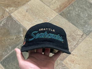 Vintage Seattle Seahawks Sports Specialties Script Snapback Football Hat