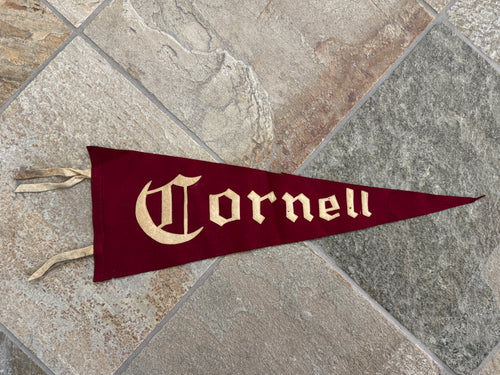 Vintage 30s, 40s Cornell Big Red University College Pennant