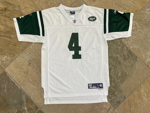 Vintage New York Jets Brett Favre Reebok Football Jersey, Size Youth XL