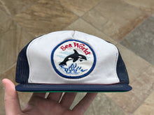 Load image into Gallery viewer, Vintage Sea World Theme Park Snapback Hat ***